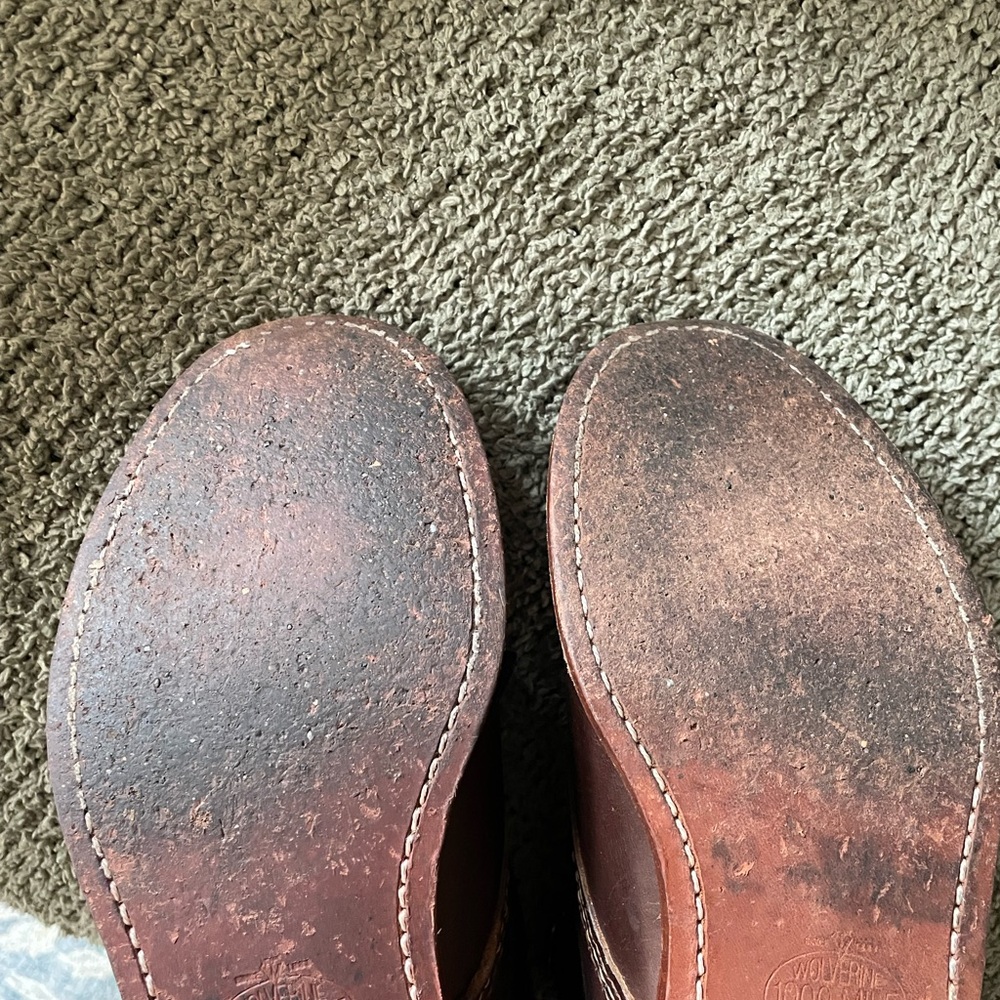 Wolverine Men's 1000 Mile Plain Toe Original Boot - Picture 7 of 9